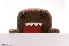 Domo Peeking Plush Funny Cute Cool Wall Decor Art Print Poster 12x18