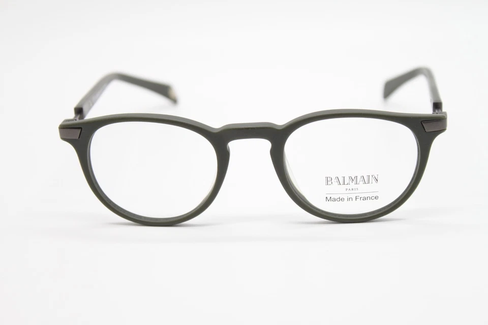 NUEVAS GAFAS BALMAIN BL 3048 02 VERDE OLIVA AUTÉNTICAS 45-20 Foto 2 de 4