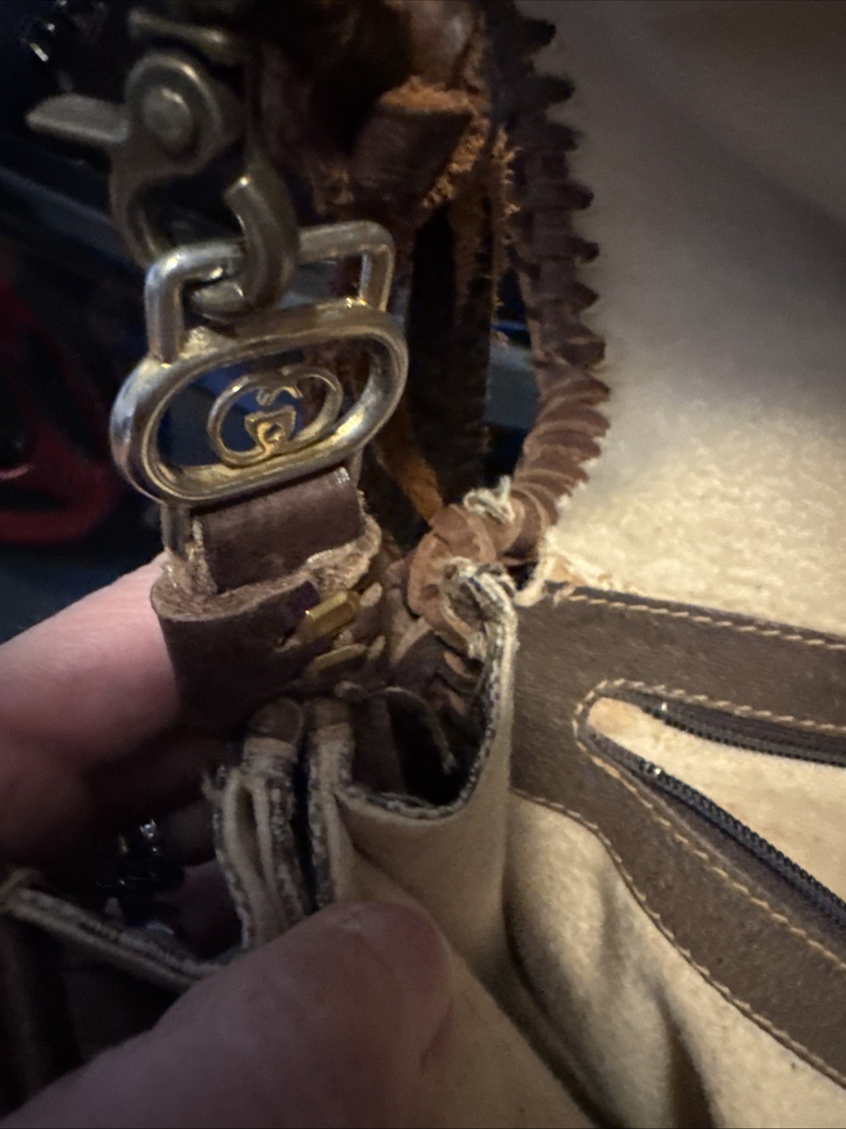 CUSTOMIZED Authentic GUCCI Crossbody Handbag  Rea… - image 19