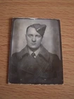 WW2 Military Soldier Portrait Photo Booth Vintage Basil Henry Hallidouble