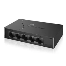 5 Port Easy Smart Managed Ethernet Switch Gigabit Switch, Network Hub, Ethern...