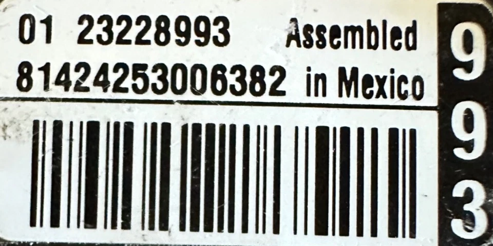 OEM | Unidad de interruptor de encendido compatible con HHR, iones, solsticio, G5, Sky GM 23228993 Foto 3 de 3
