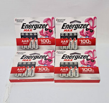 Lot 32 Energizer MAX AA Alkaline Batteries E91 1.5V Long Lasting 4x 8pk Exp 2040