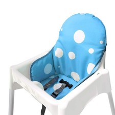 ZARPMA Cuscino Seggiolone coprisedili per Ikea Antilop,Lavabile per Bambini P...