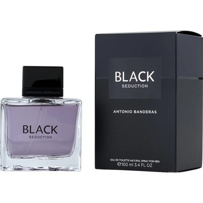 Antonio Banderas Black Seduction Eau de Toilette Spray Regular Size 3.4 fl oz