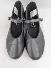 Revolution Dancewear #821 Black Student Jazz Tap Shoes Adult Dance Size 7.5