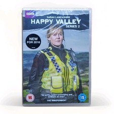 Image of Happy Valley Series 2 DVD Sarah Lancashire 2016 Police Drama - New & Sealed