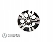 1x Alufelge 18 Zoll 7.5" 5x112 53ET Glanz Schwarz A2474012900 Mercedes-Benz W247