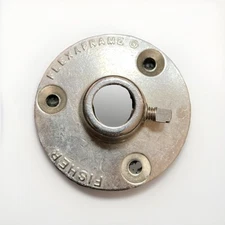 Fisher Scientific Flexaframe Cast Metal Foot Base Mount for 1/2” Diameter Rod