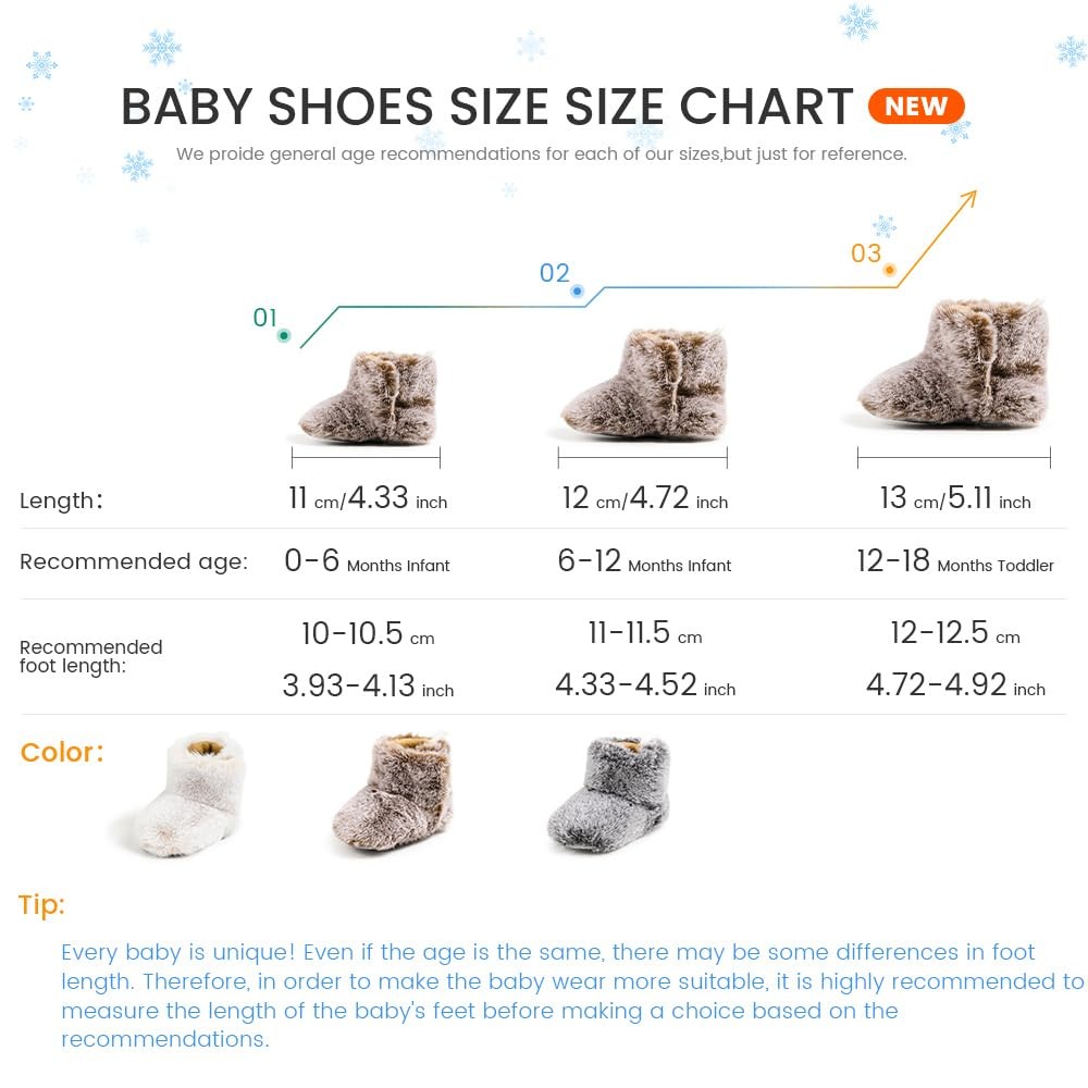 Baby Girls Cowboy Tassel Boots &ndash; Soft Bottom Non-Slip Toddler Shoes 6-12 Months