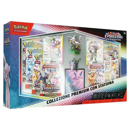 Pokémon Premium Sammlung mit Prismatische Evolutions Figur - DEU - Preorder