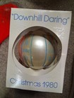 Vintage 1980 Schmid Downhill Daring Ornament Norman Rockwell 2nd Limited Edition — photo 2
