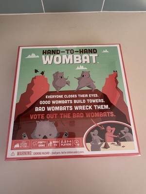 Hand-to-Hand Wombat Brettspiel. Nur einmal gespielt - tadelloser Zustand!