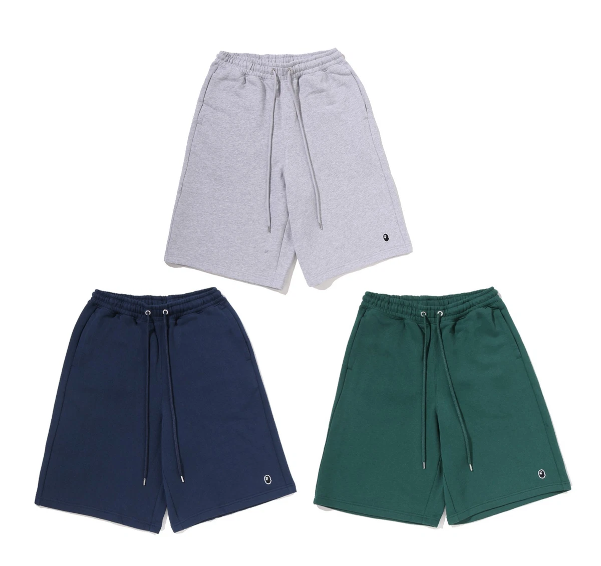 A Bathing Ape Blue Cotton Shorts for Men for sale | eBay