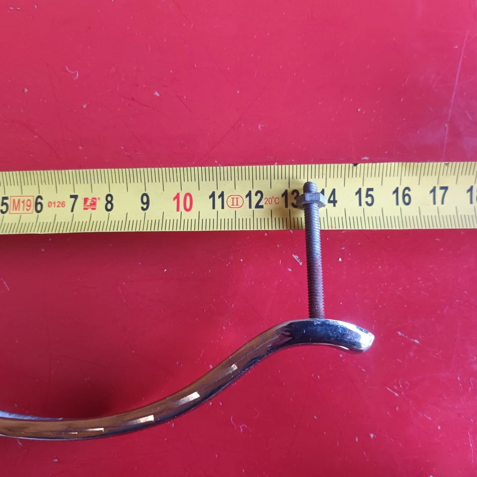 poignée laiton chromé Et Or Art Déco  - Photo 2/4