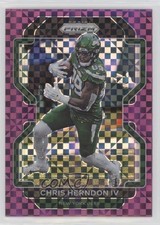 2021 Panini Prizm Purple Power Prizm 37/49 Chris Herndon IV #87 z1r