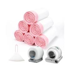 120 Count Heavy Duty Litter Box Liners Compatible with PetCove & Du... Fast Ship