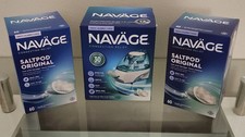 Navage Starter Bundle Nasal Irrigation System Nose Cleaner  150 SaltPod Capsule