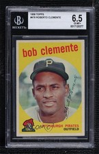 1959 Topps Roberto Clemente (Bob on Card) #478 BGS 6.5 HOF 0q3