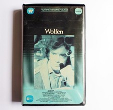 WOLFEN vhs Warner Home Video ALBERT FINNEY large clamshell VINTAGE '80s HORROR