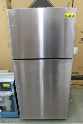 GE GTS19KYNRFS 30" Stainless 19.2 Cu. Ft. Top-Freezer Refrigerator NOB #151183