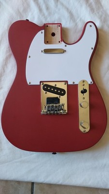 Squier Telecaster Loaded Body ( Satin Dakota Red)