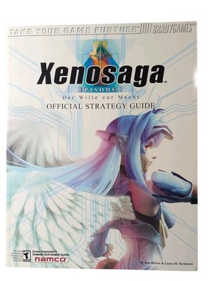 Xenosaga Episode I (1) Official Strategy Guide Brady Sony PS2 Namco