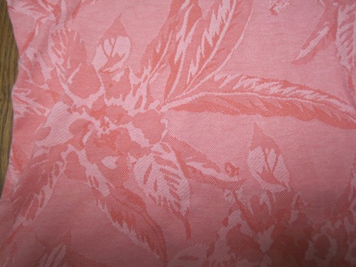 Caribbean Joe Womens XL Shirt Top Blouse Salmon Pink Orange Floral - Picture 4 of 13