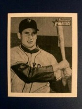 Bobby Thompson 2001 Bowman Heritage 1948 Bowman Reprint #3