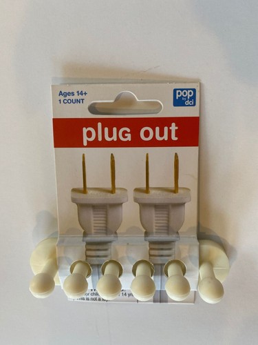 Quirky Cordies Gray Cord Clips Anchor Keep Cables + New Plug Out White Both NEW - Afbeelding 6 van 9