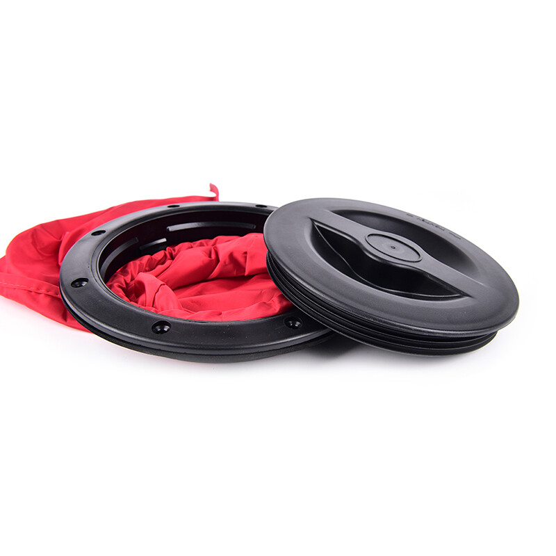 New 8" Deck Plate Boat Kayak Canoe Storage Bag Cover Kit Hatch EOCGHN DSJ,NS - Picture 4 of 8