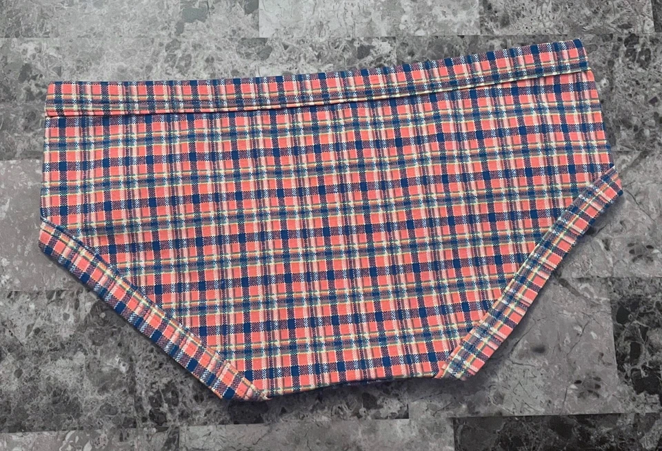 NUEVO CON ETIQUETAS BRAGAS BREVES AERIE AMERICAN EAGLE PEQUEÑAS AZULES CORAL VERDE CUADROS NIÑO RARAS Foto 3 de 3