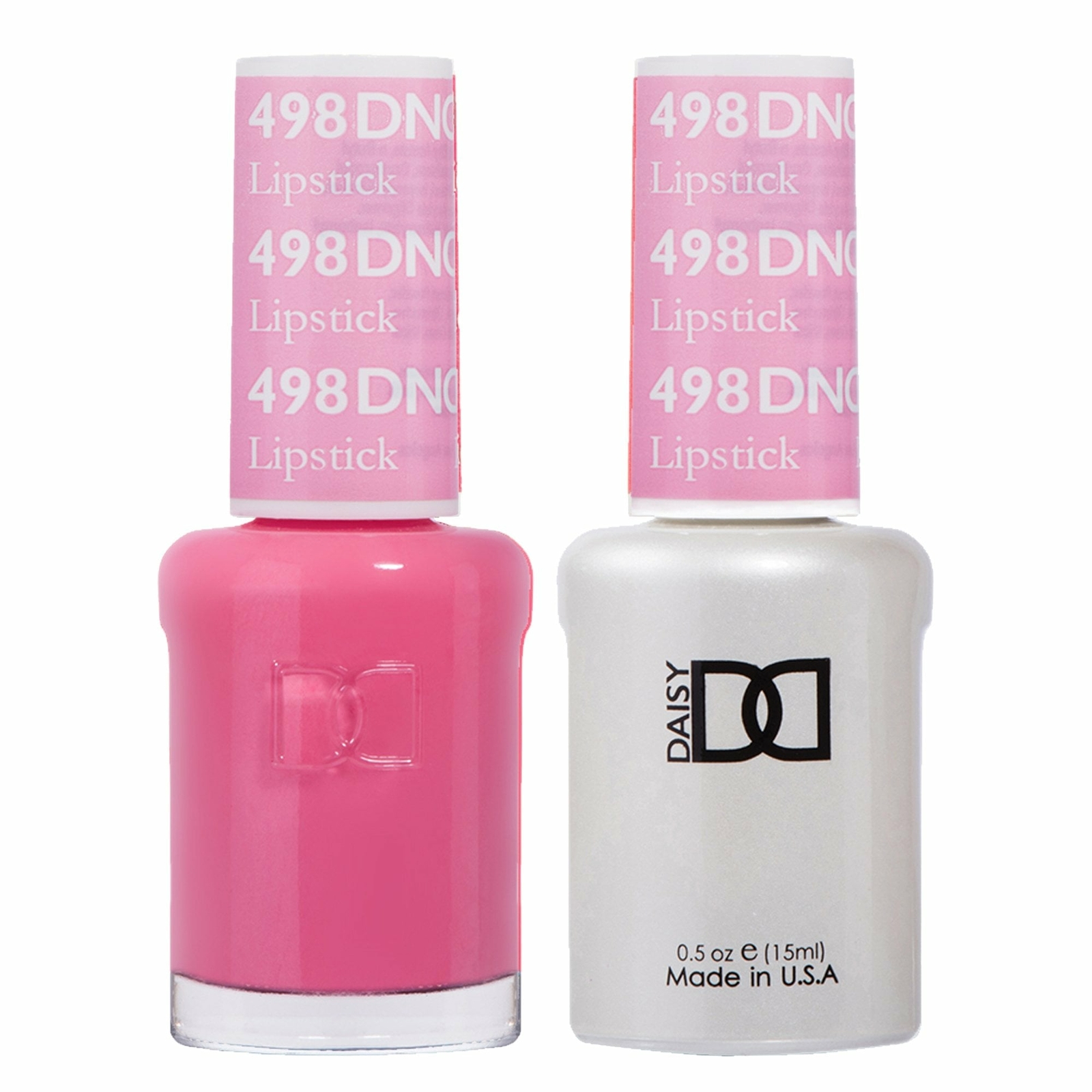 DND Duo Gel & Nail Polish Set - Lipstick 498 - 2x15ml