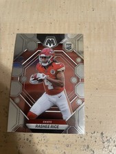 Rasher Rice, Zach Charbonnet, And Marvin Mims Base Rookie Cards Panini Mosaic