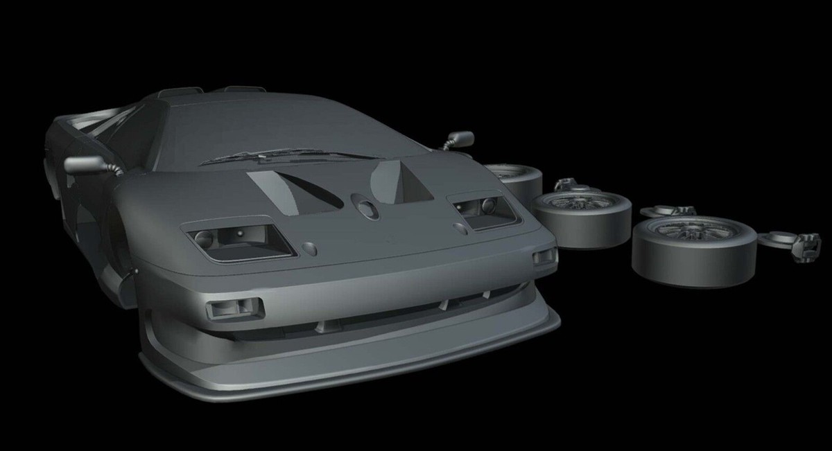 特価 SMTS (1/43) ランボルギーニ Diablo 特価 SMTS (1/43) ランボルギーニ Diablo STMS 1/43 Scale Built