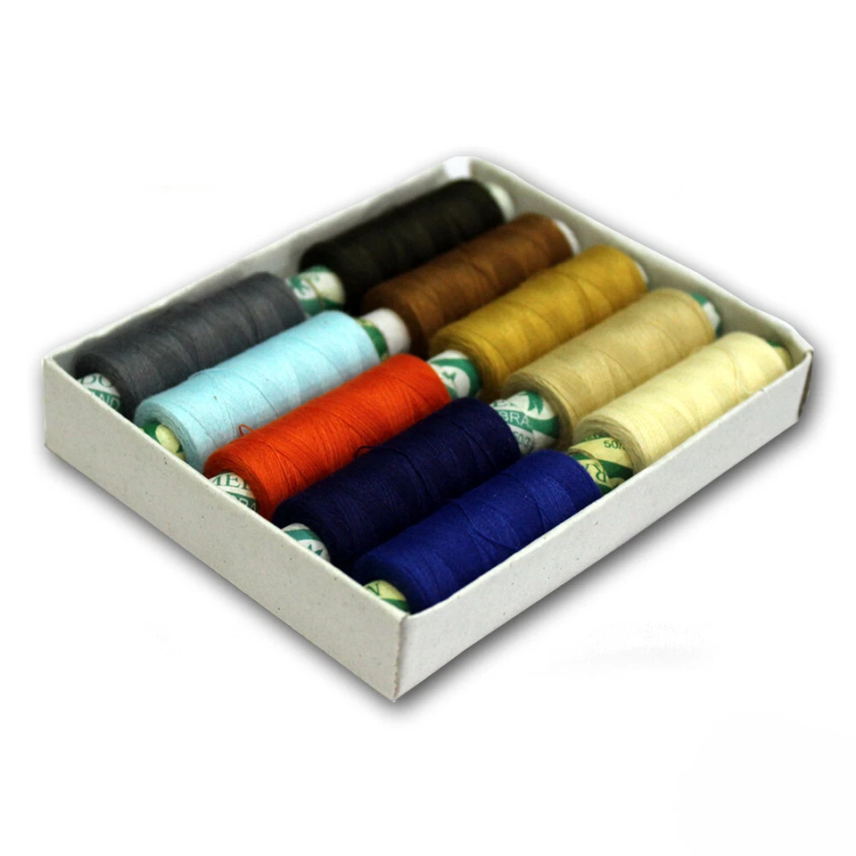 30 Spools 22 Colour Finest Quality Sewing All Purpose 100% Cotton Thread Reel - Image 3 of 4