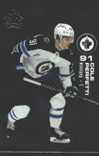 Cole Perfetti #40 2021-22 Upper Deck Triple Dimensions Reflections Winnipeg Jets