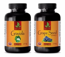 Antioxidant vitamins – GRAVIOLA - GRAPE SEED EXTRACT COMBO - grape seed extract
