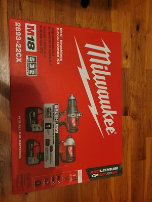 Milwaukee M18 2-Tool Combo Kit Hammer Drill, Impact Driver and Multi-Voltage Cha