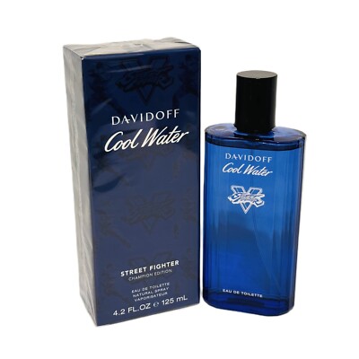 Davidoff  Cool Water Street Fighter Edition for Men 4.2 oz eau de toilette spray