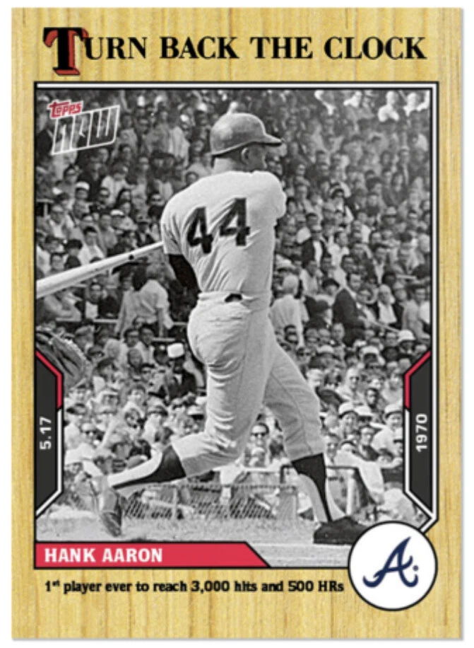 Las mejores ofertas en 2021 Topps Now Turn Back the Clock - Hank