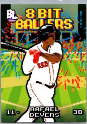 2023 Topps Big League #8B-8 Rafael Devers 8 Bit Ballers