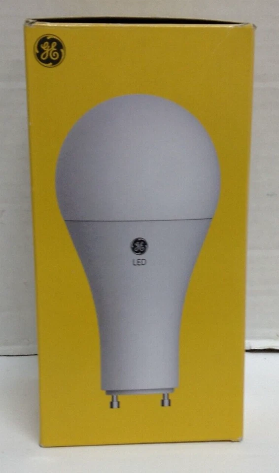GE Ultra Bright LED 150 Watt BULB A23 Soft White Gu24 Plug in Pin Base Dimmable - Image 4 of 4