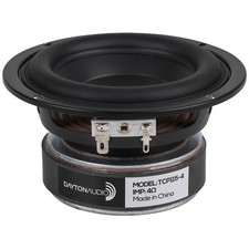 Dayton Audio TCP115-4 4 Treated Paper Cone Mi...
