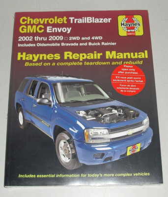 Reparaturanleitung Chevrolet Trailblazer GMC Envoy Oldsmobile Bravada 2002-2009