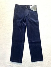 New Polo Ralph Lauren Boy  s Straight Fit Cotton Corduroy Pants - Navy - Size 12