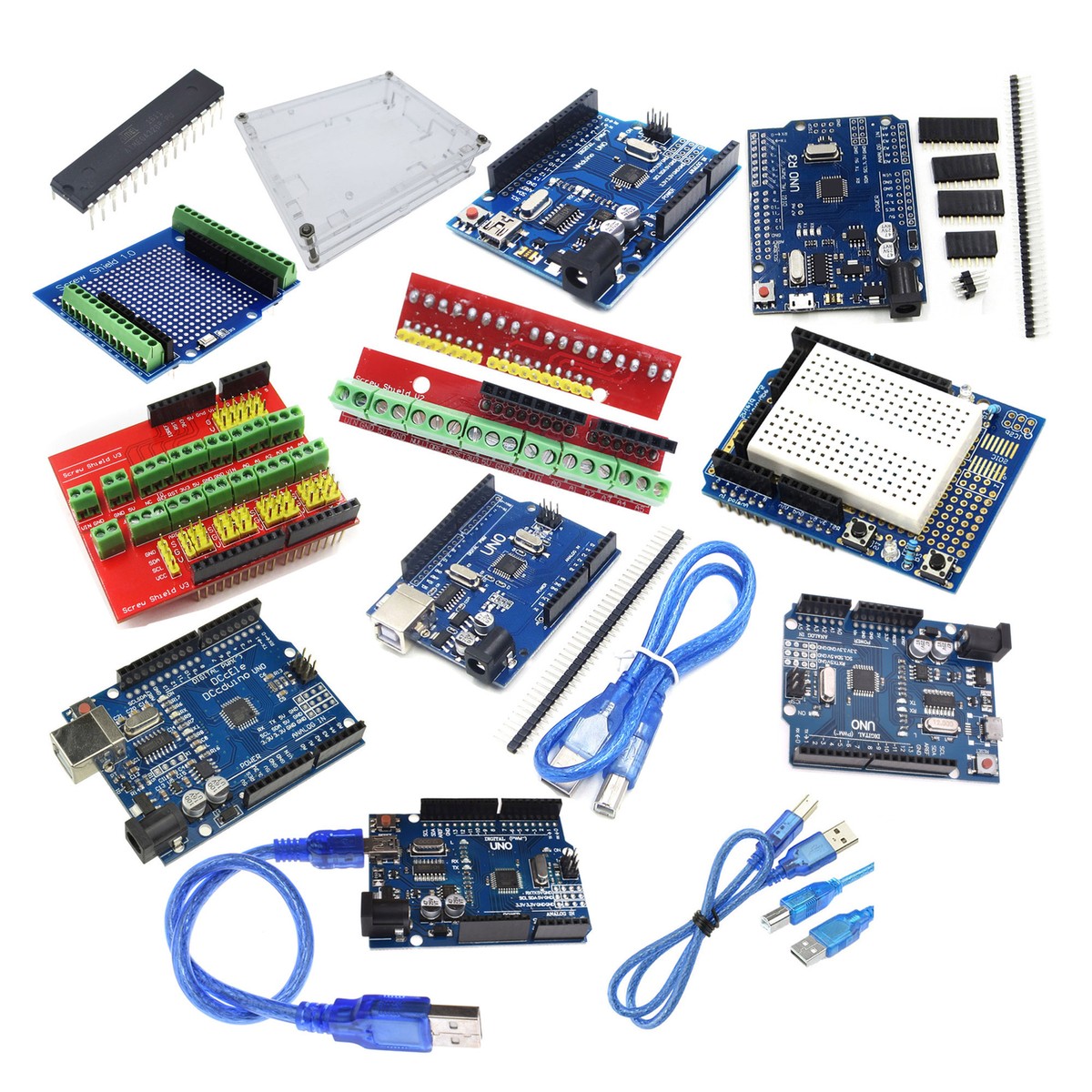 Uno Cards Buy UNO R3 Development Board Improved ATmega328P Type C ...