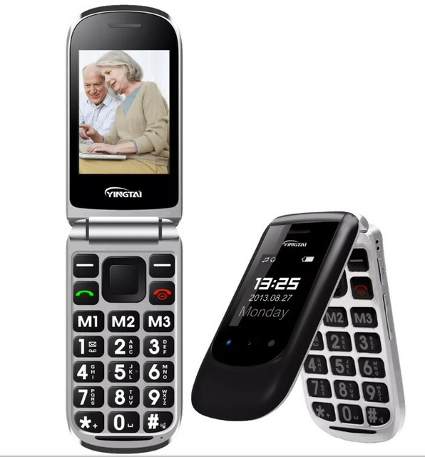 GreatCall Alcatel Jitterbug 4043S Red Verizon Flip Cell Phone