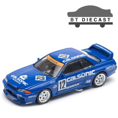 【新品未開封】POP RACE 上海GTR R32 JTC 1990 POP RACE NISSAN GTR R32 #15 CALSONIC WINNER JTC 1990 1/64