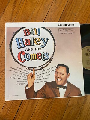 BILL HALEY AND HIS COMETS SELF-TITLED EX LP ORIG. WARNER 1378 STEREO IN SHRINK